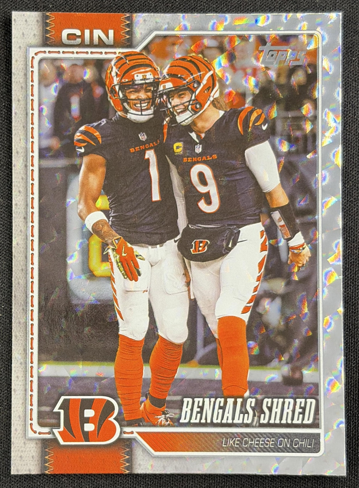 Bengals Shred 2026 Topps Crackle