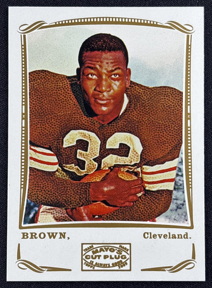 Jim Brown 2009 Topps Mayo Browns