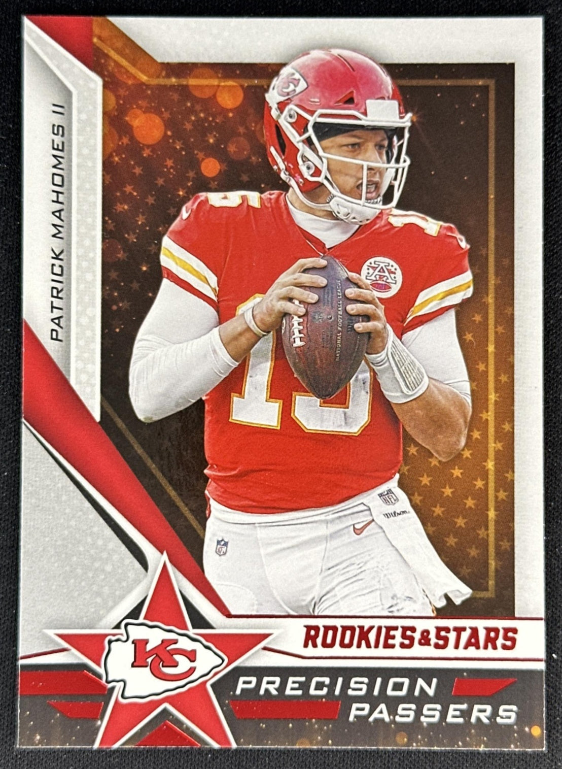 Patrick Mahomes II 2019 Panini Rookies & Stars Precision Passers Chiefs front