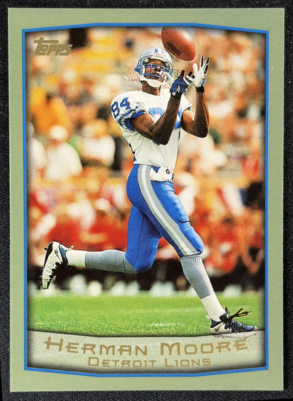 Herman Moore 1999 Topps Lions front