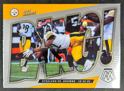 Najee Harris 2022 Mosaic Bang! Steelers Sports Trading Card