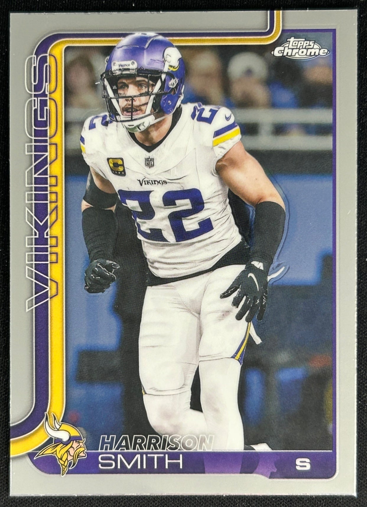 Harrison Smith 2025 Topps Chrome Vikings Sports Trading Cards