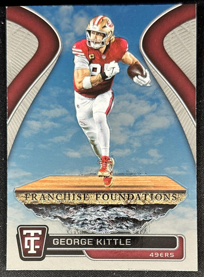 George Kittle 2024 Panini Totally Certified Franchise Foundations 49ers front