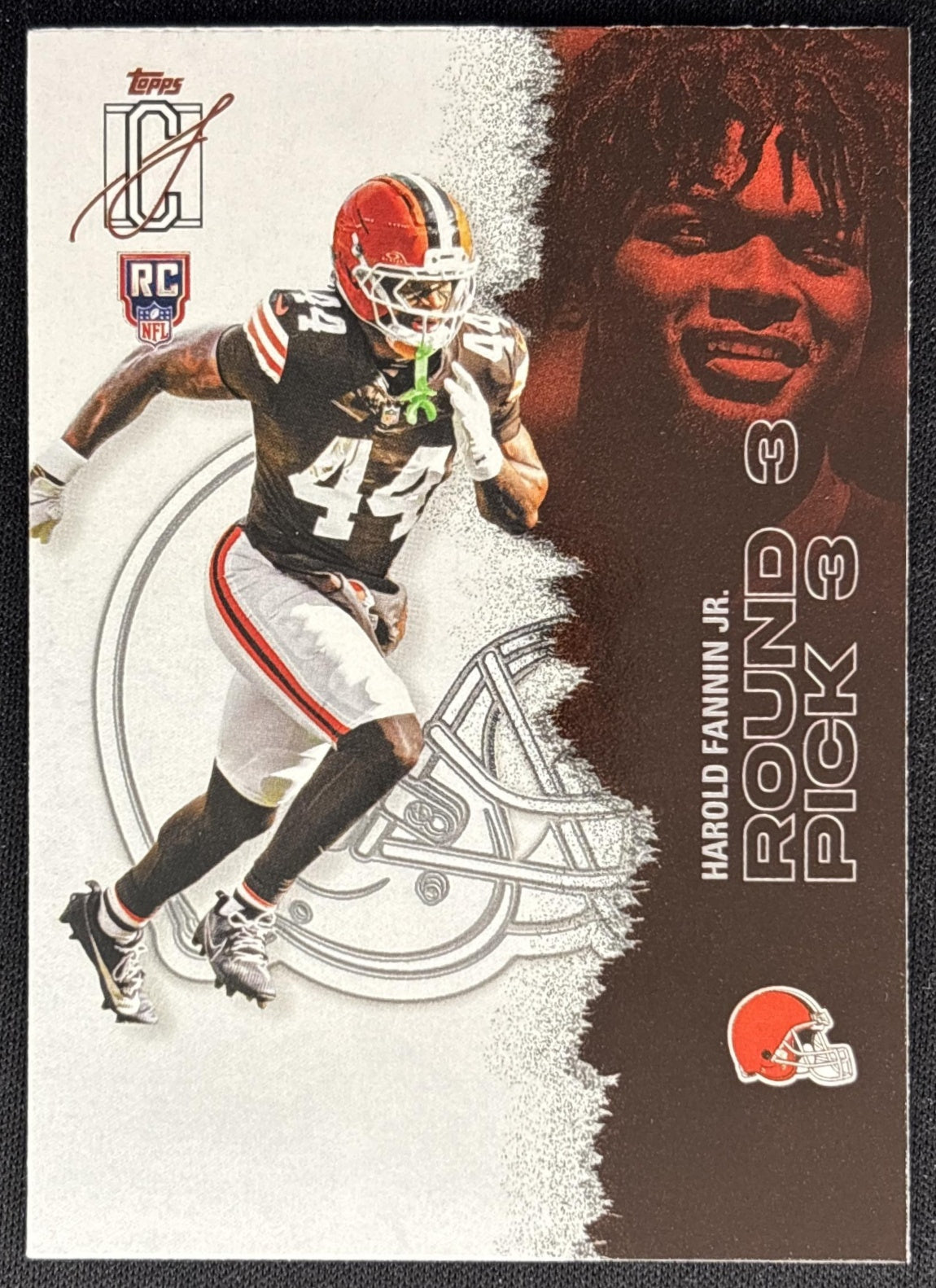 Harold Fannin Jr. 2025 Topps Signature Class Rookie Browns front