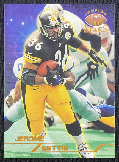 Jerome Bettis 1998 Topps Stars /8799 Steelers Pittsburgh Steelers Sports Trading Card