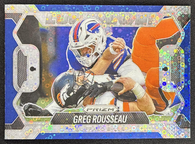 Greg Rousseau 2025 Panini Prizm No Huddle Bills Sports Trading Card