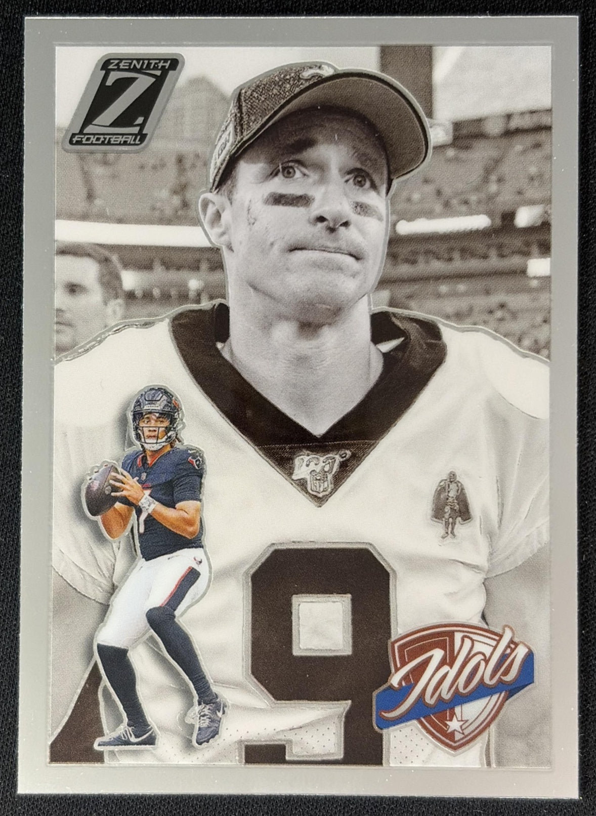 C.J. Stroud Drew Brees 2024 Panini Zenith Idols front