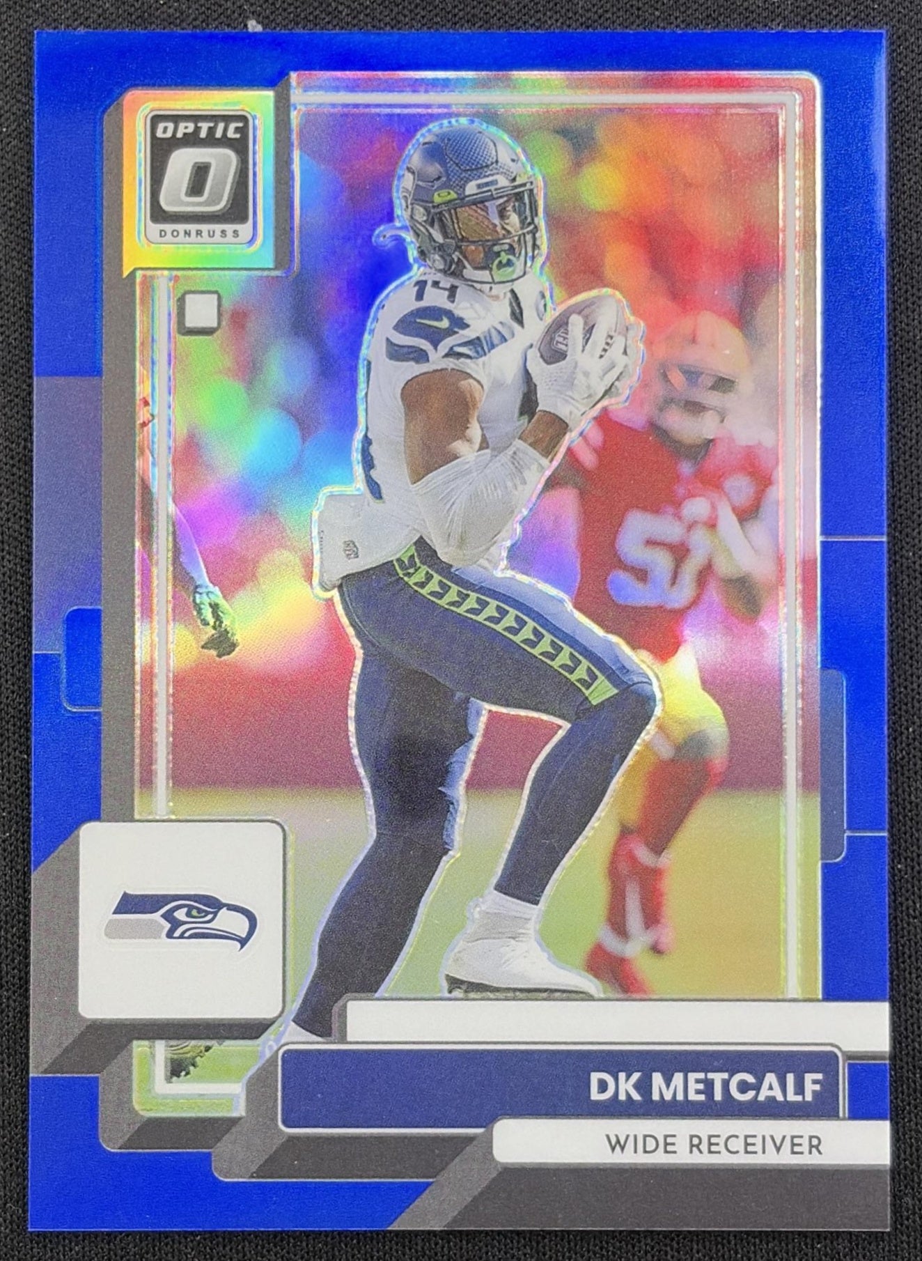 DK Metcalf 2022 Panini Donruss Optic Blue /179 Seahawks