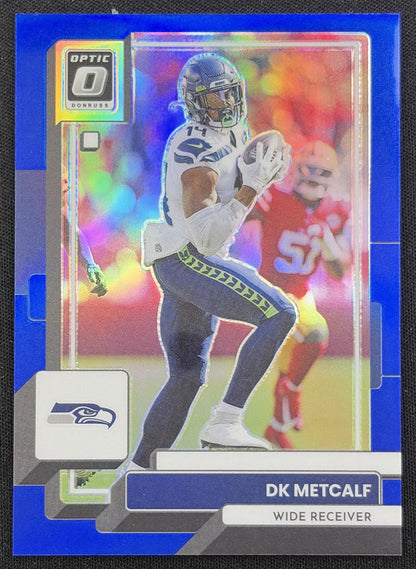 DK Metcalf 2022 Panini Donruss Optic Blue /179 Seahawks