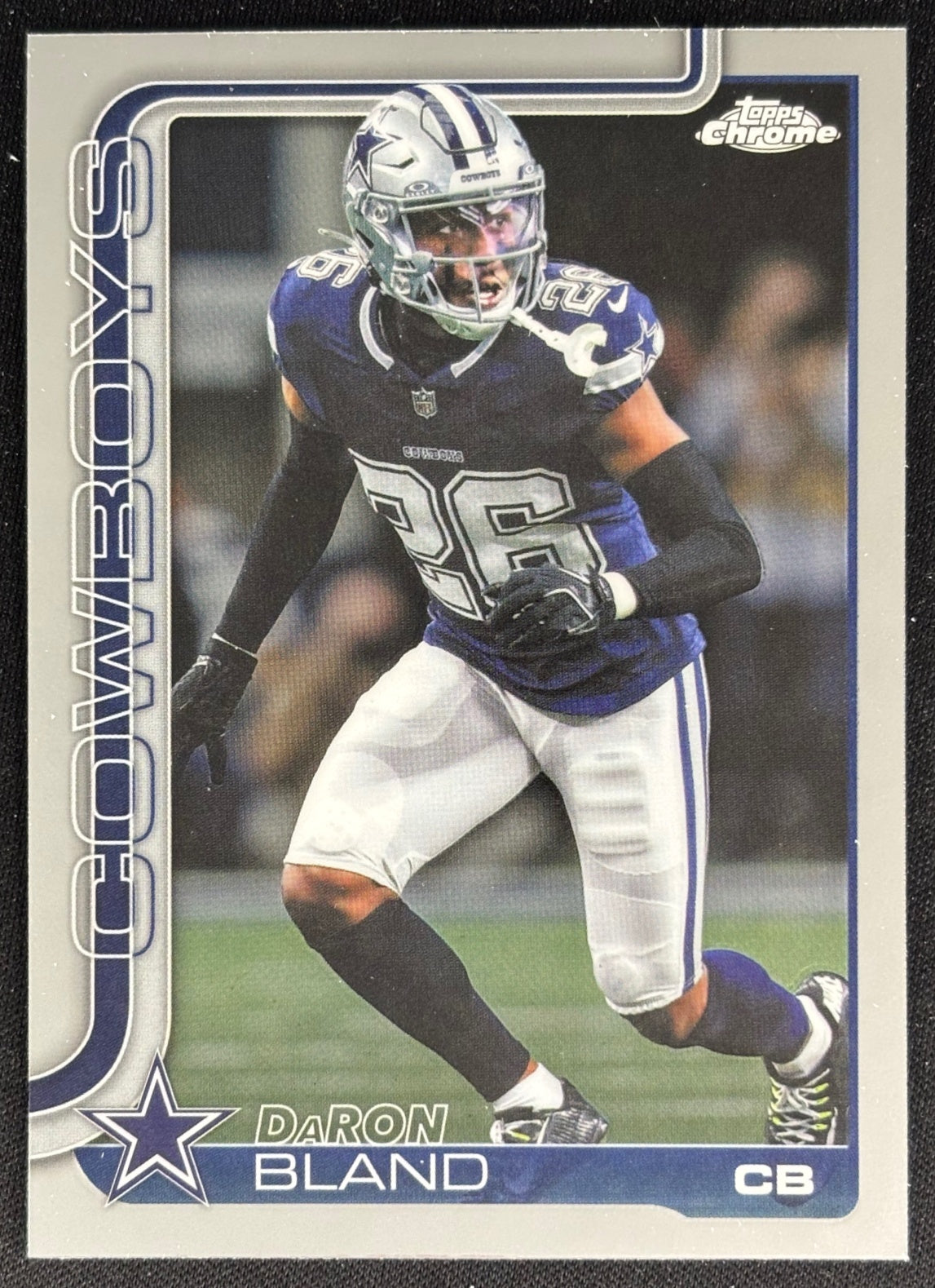DaRon Bland 2025 Topps Chrome Cowboys Sports Trading Cards