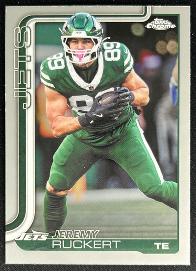 Jeremy Ruckert 2025 Topps Chrome Jets Default Title Sports Trading Cards