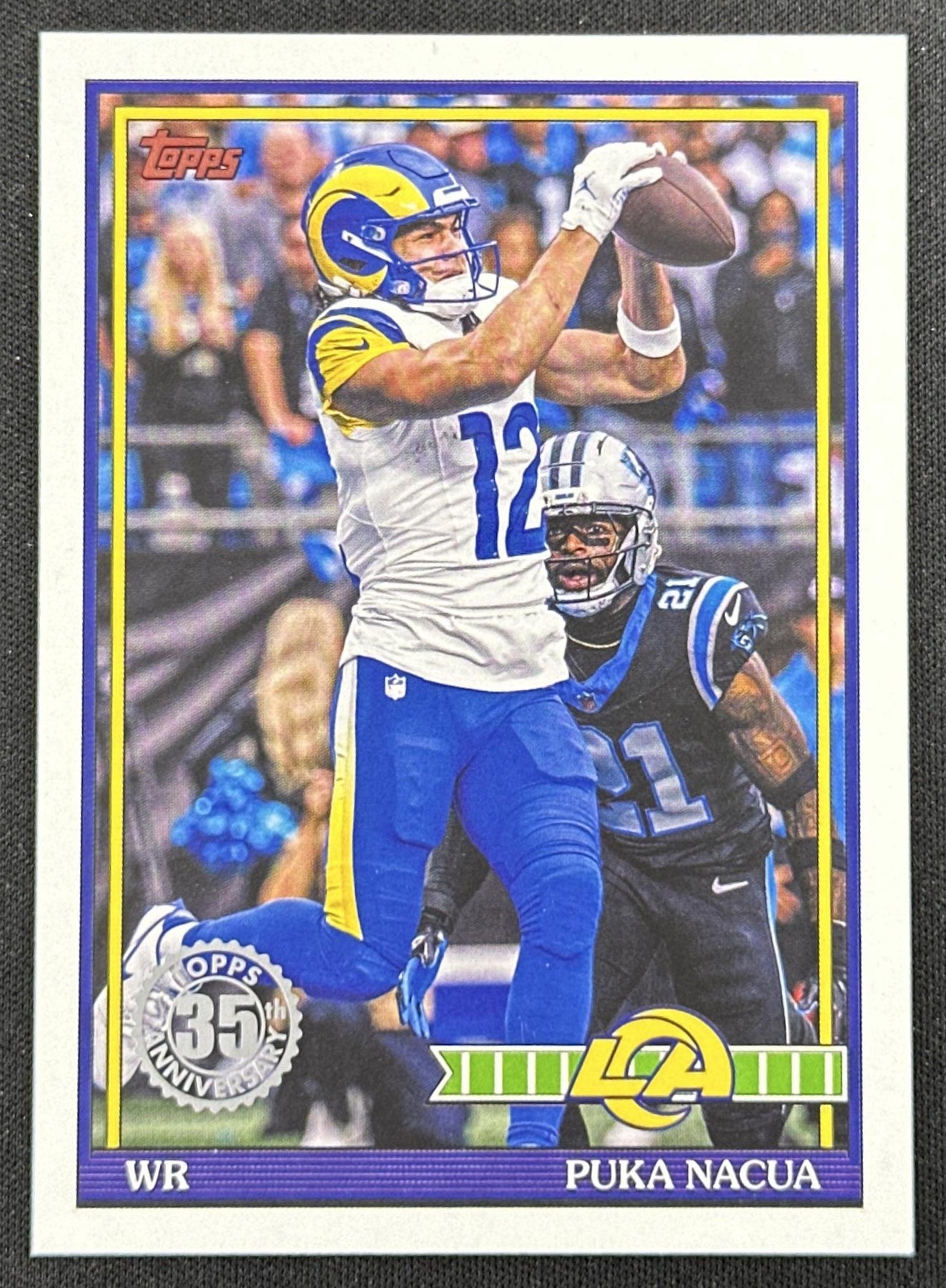 Puka Nacua 2026 Topps Flagship 1991 Rams