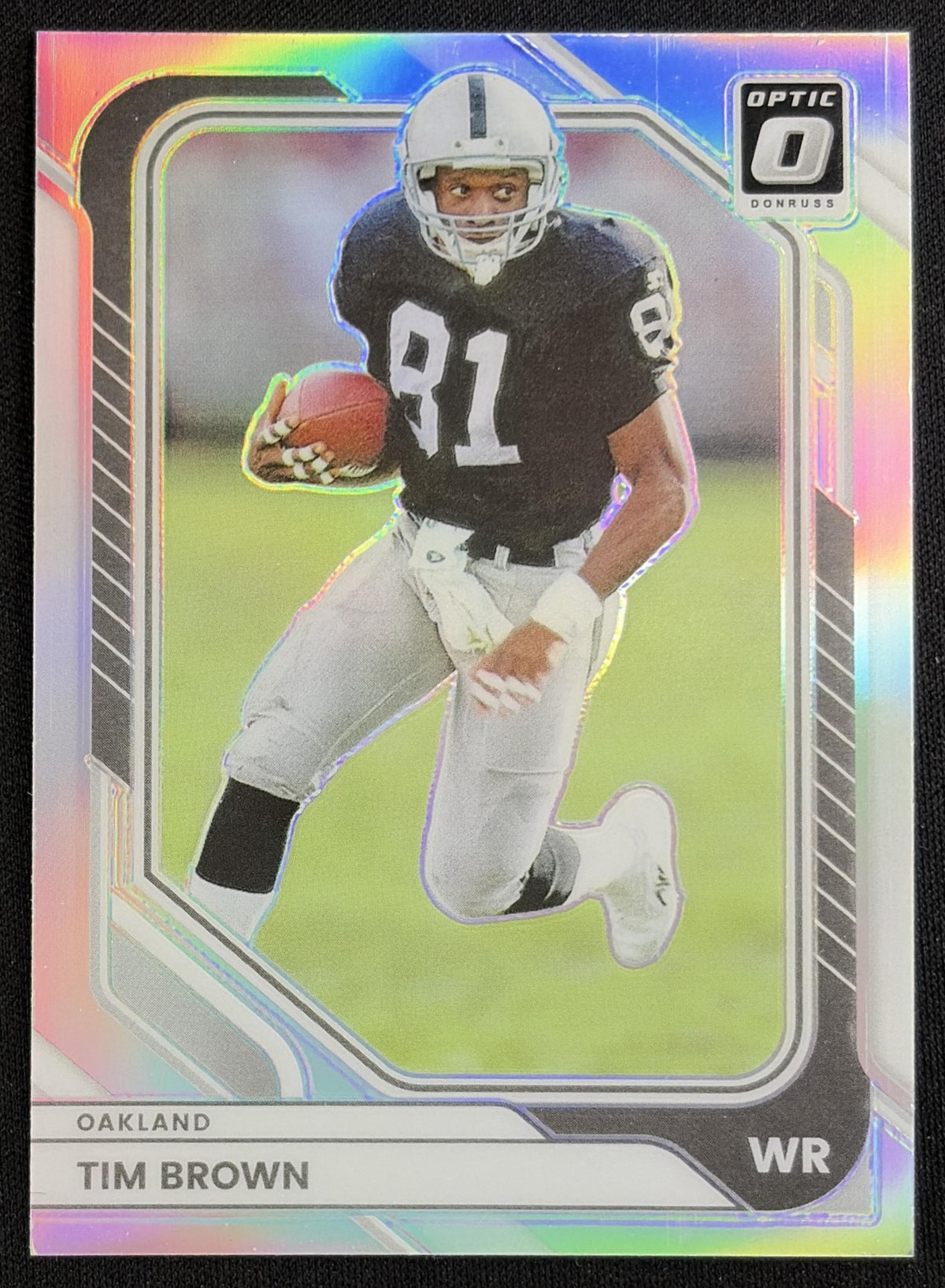 Tim Brown 2026 Panini Donruss Holo Raiders