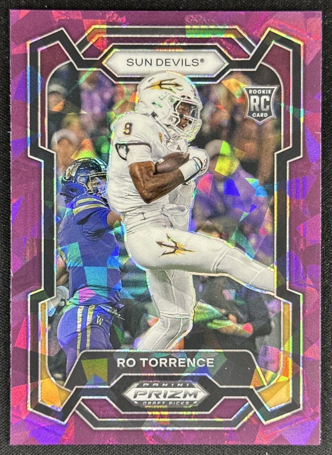 Ro Torrence 2024 Panini Prizm Collegiate Draft Picks Purple Ice /149