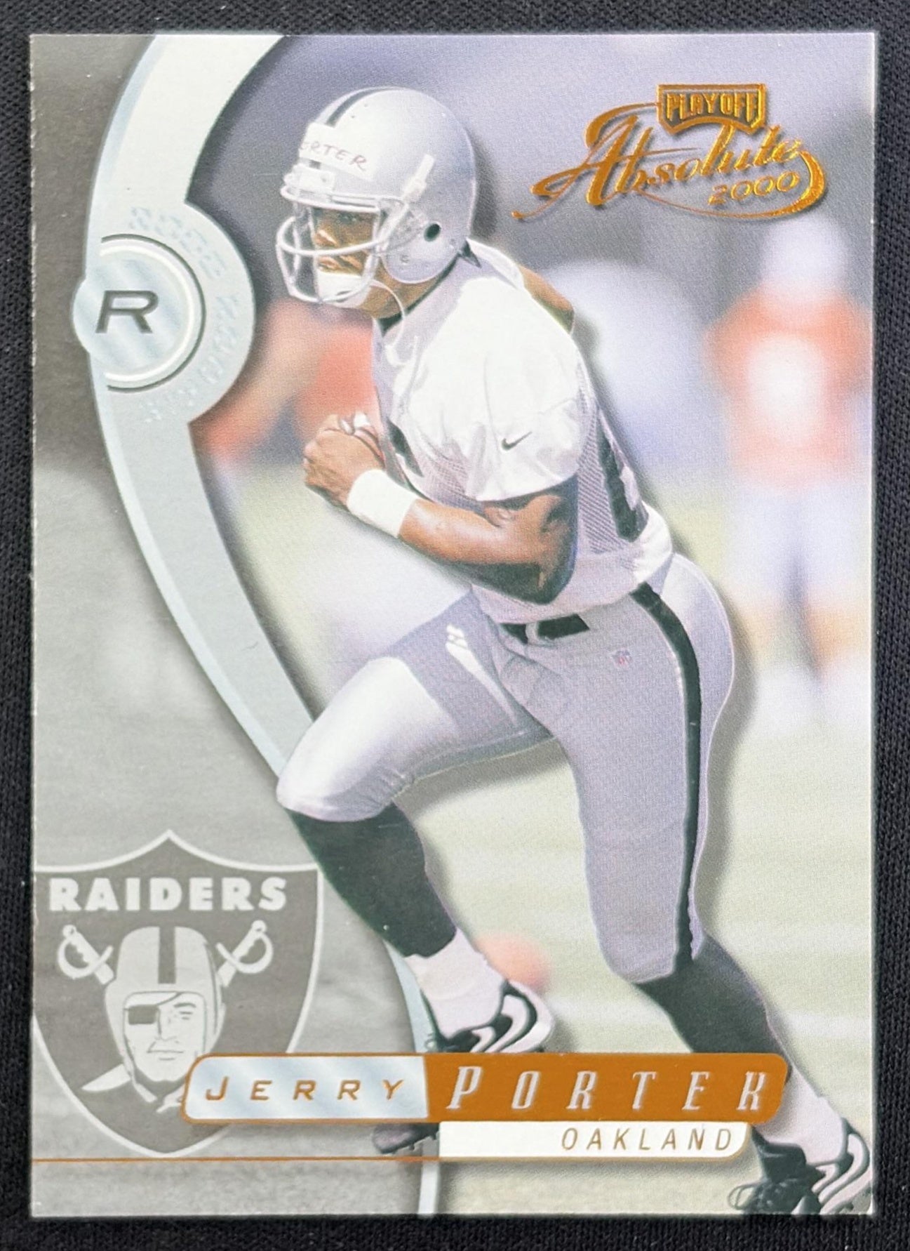 Jerry Porter 2000 Playoff Absolute /3000 Raiders front