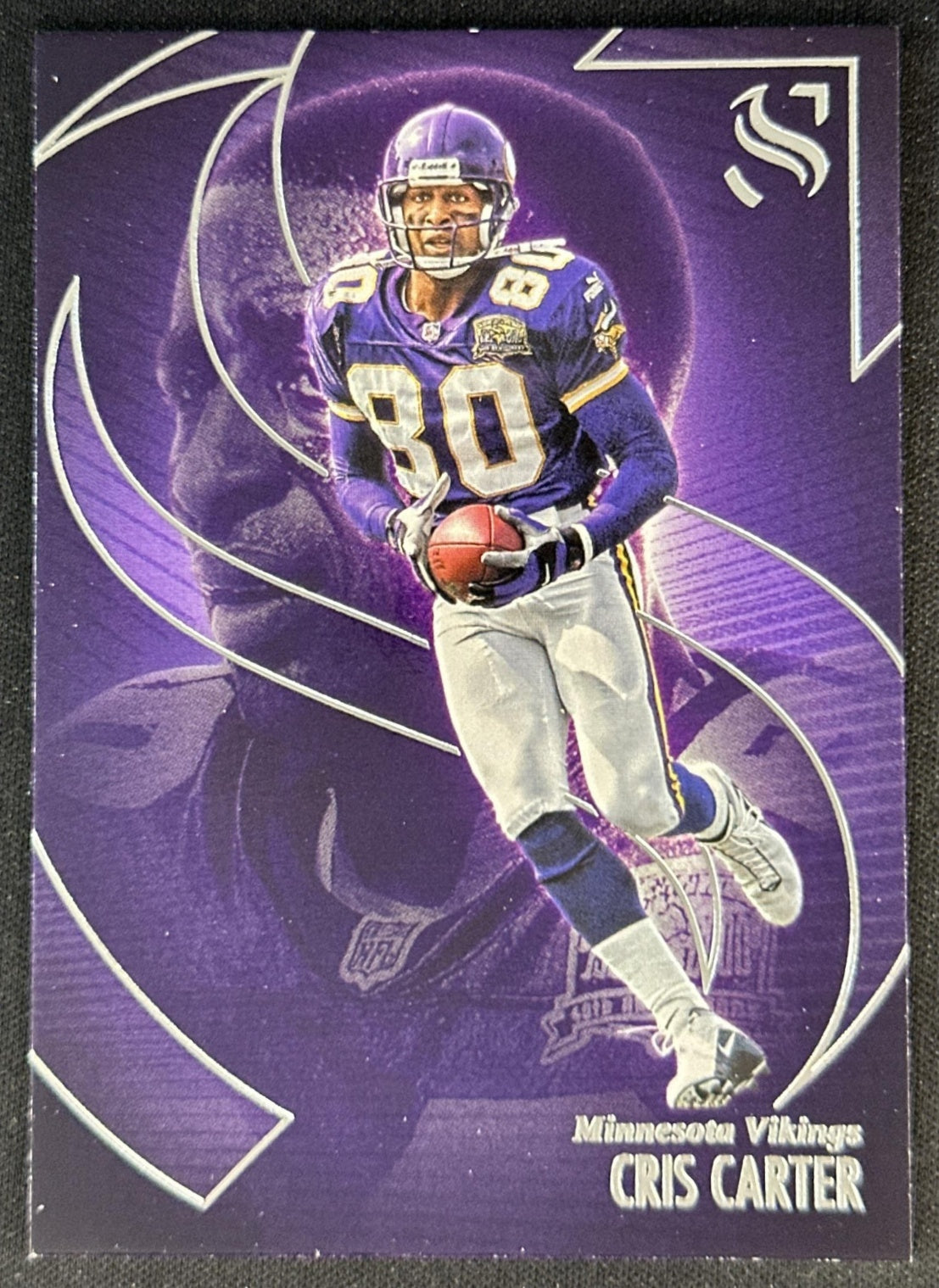 Cris Carter 2025 Panini Silhouette Vikings