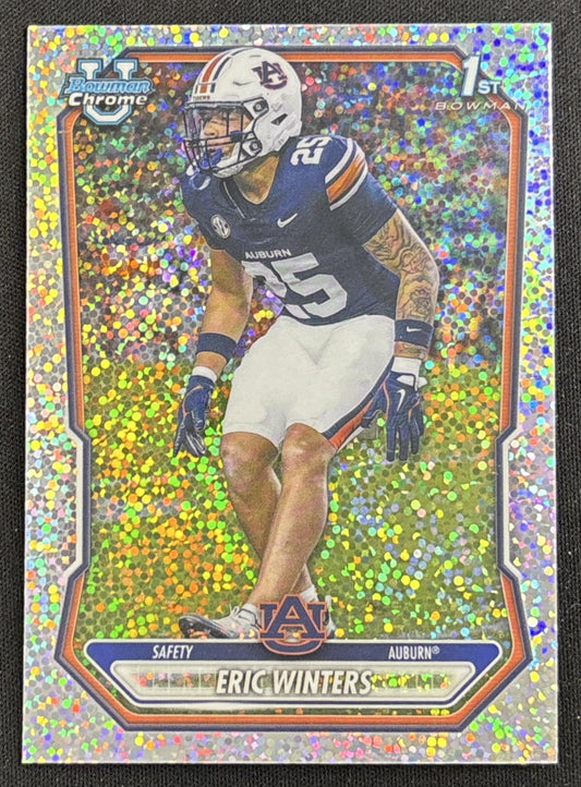 Eric Winters 2026 Bowman Chrome Prospects Speckle Refractor Tigers