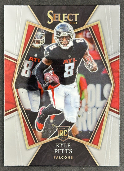 Kyle Pitts 2021 Panini Select Falcons Default Title Sports Trading Cards