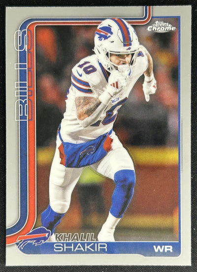 Khalil Shakir 2025 Topps Chrome Bills Default Title