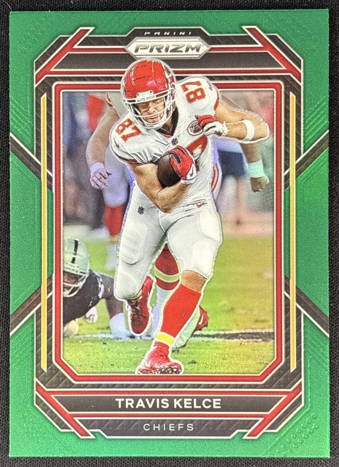 Travis Kelce 2022 Panini Prizm Green Chiefs