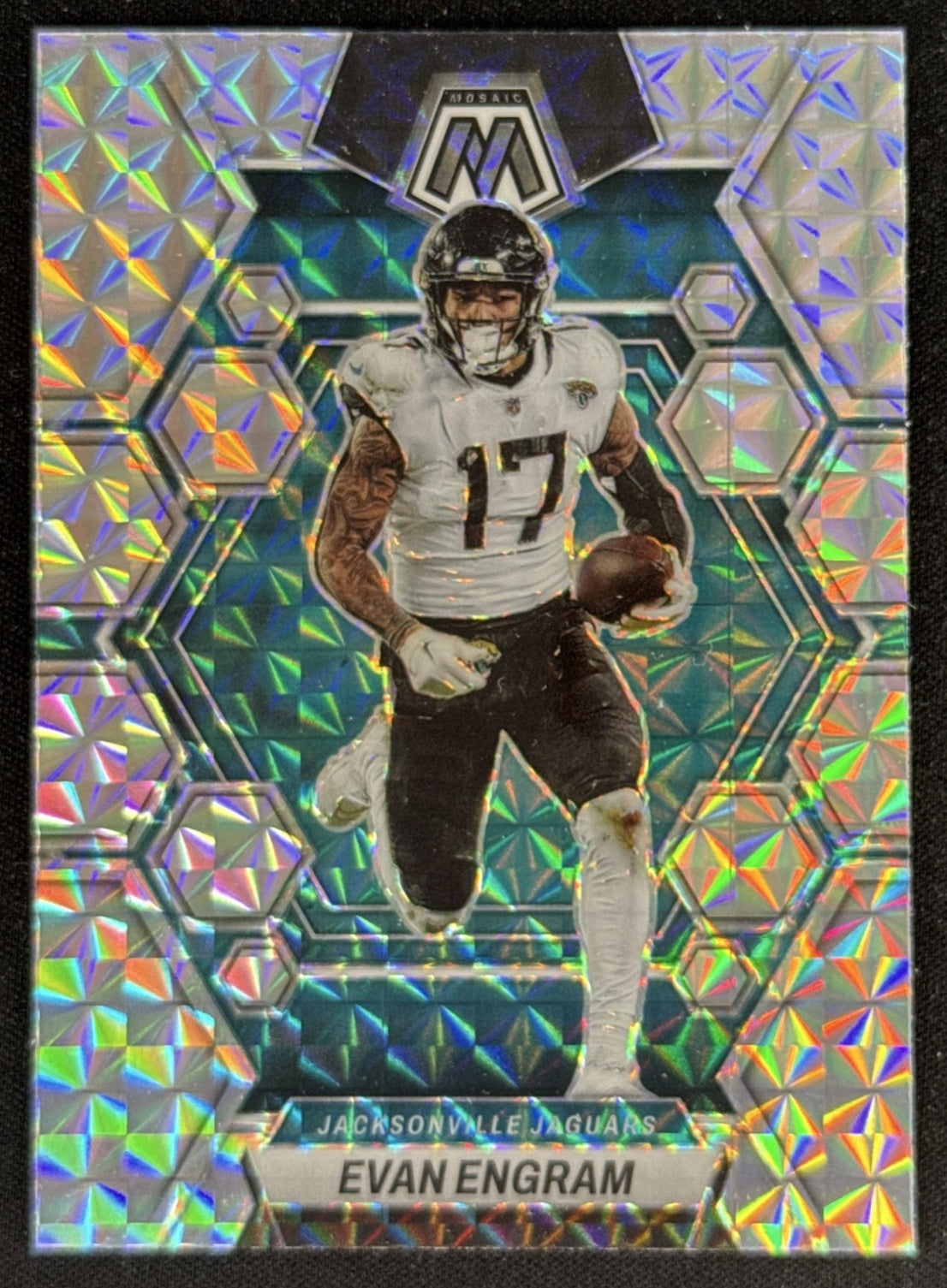 Evan Engram 2023 Panini Mosaic Jaguars Default Title Sports Trading Card