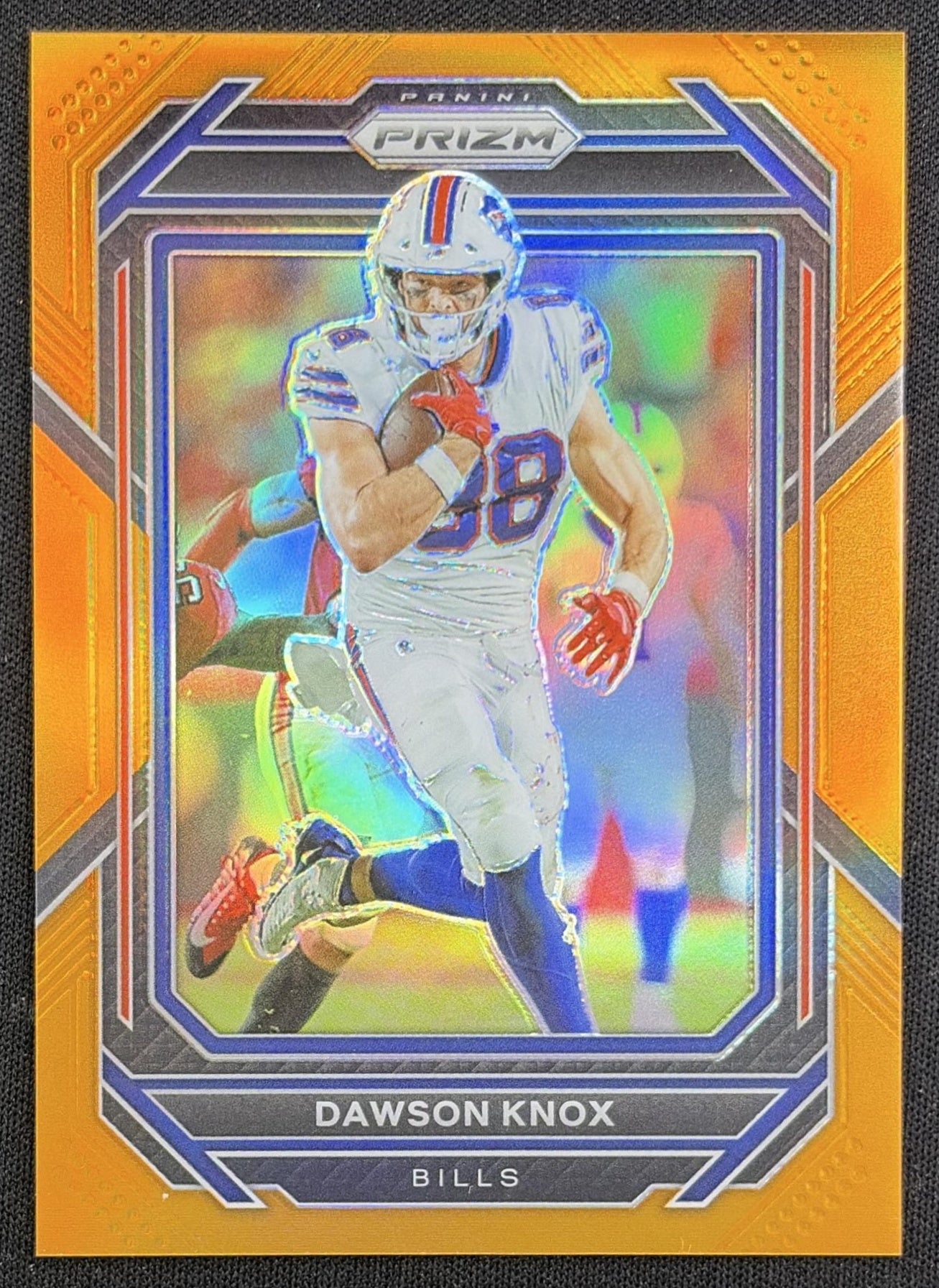 Dawson Knox 2022 Panini Prizm Orange /249 Bills
