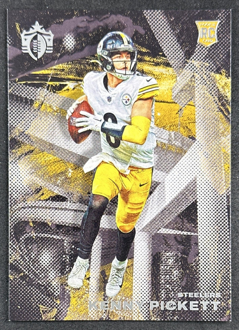 Pat Freiermuth 2021 Panini Chronicles Luminance Update Rookies Steelers front