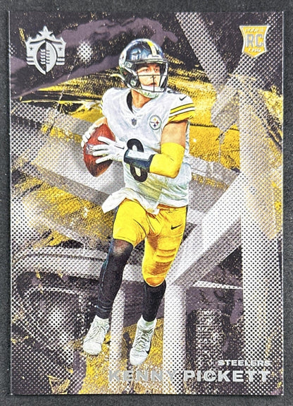 Pat Freiermuth 2021 Panini Chronicles Luminance Update Rookies Steelers front
