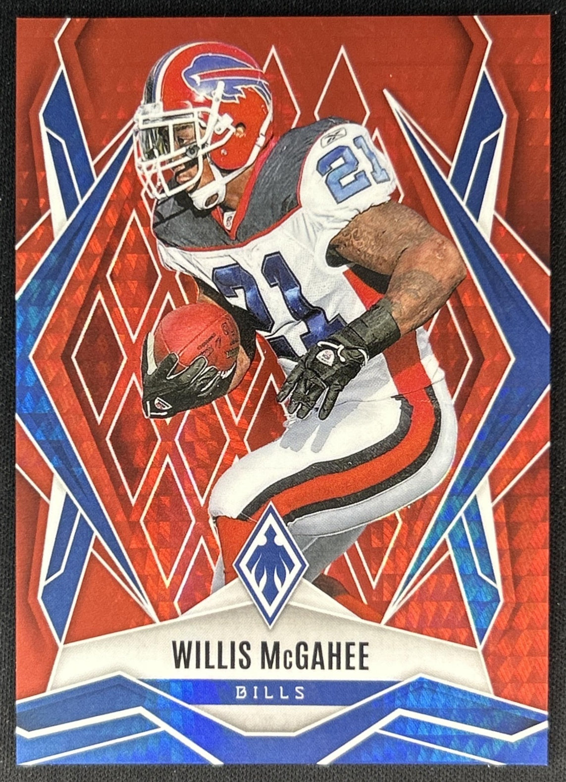 Willis McGahee 2025 Panini Phoenix Silver Hyper Prizm Bills
