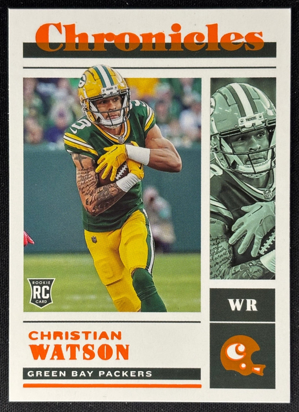 Christian Watson 2022 Chronicles Orange Packers