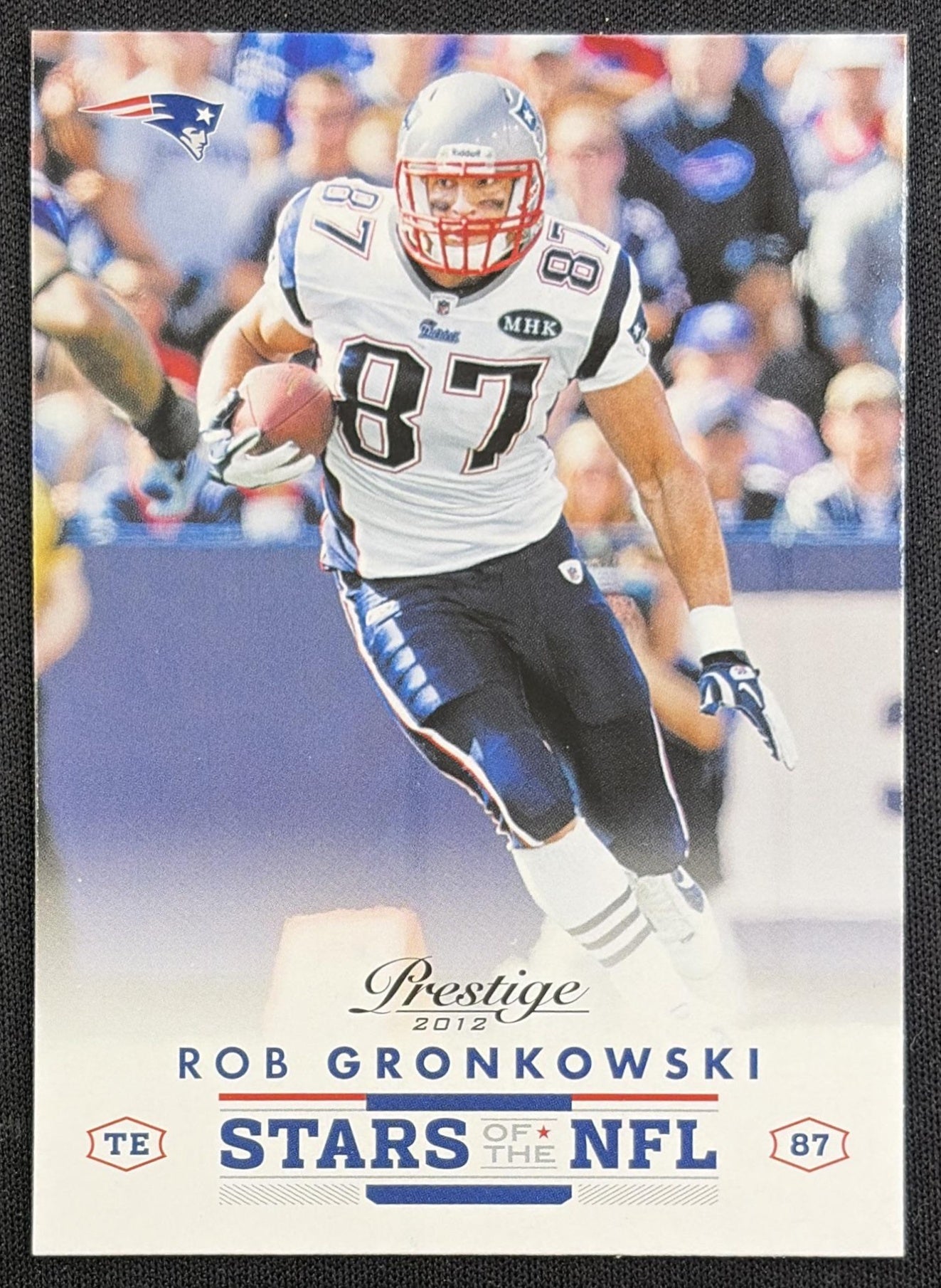 Rob Gronkowski 2012 Panini Prestige Stars of the NFL Patriots New England Patriots