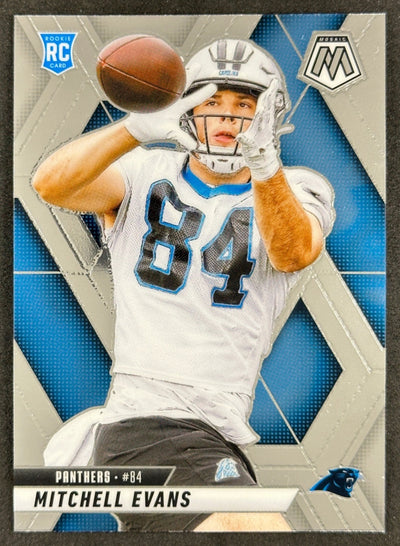 Mitchell Evans 2025 Mosaic Rookies Panthers Sports Trading Card
