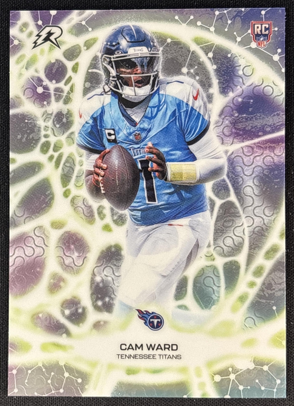 Cam Ward 2025 Topps Resurgence Protonyx Titans Tennessee Titans Sports Trading Cards