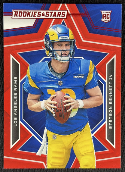 Stetson Bennett IV 2023 Panini Rookies & Stars Red Rams