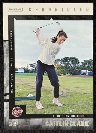 Caitlin Clark 2025 Panini Chronicled Life Style Fever 54 Sports Trading Card