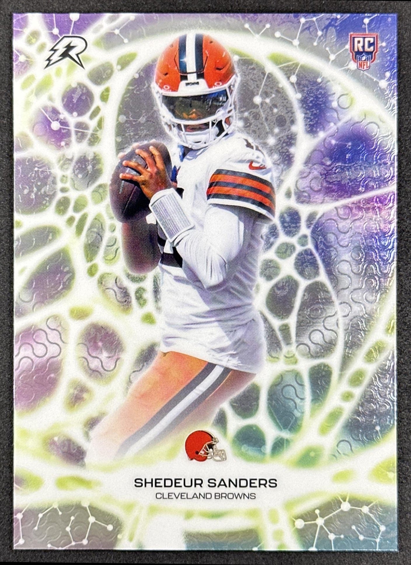 Shedeur Sanders 2025 Topps Resurgence Protonyx Browns