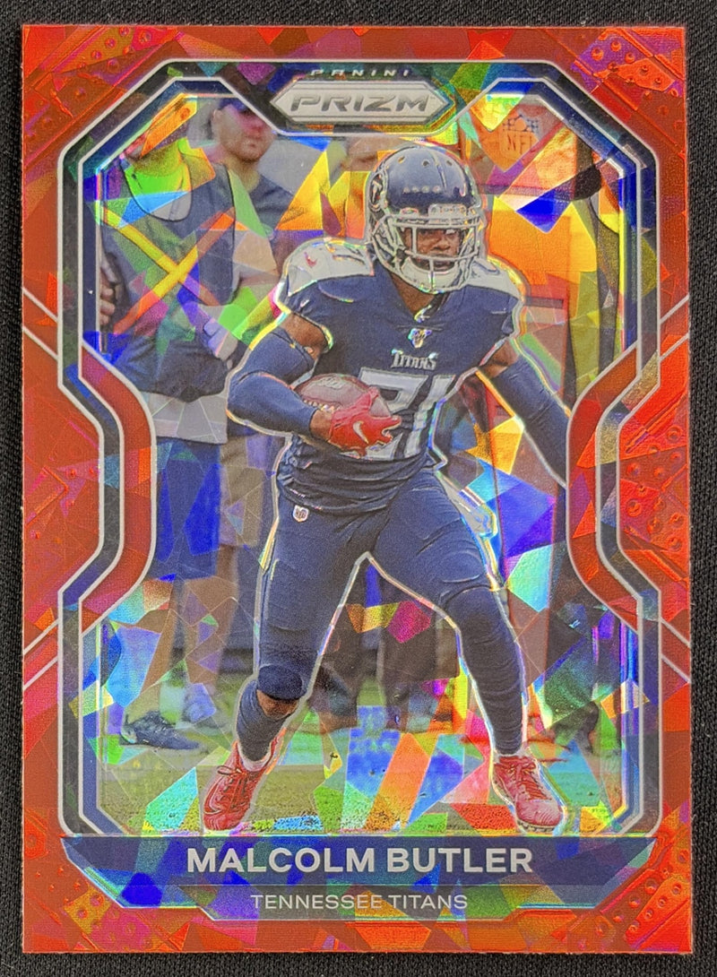 Malcolm Butler 2020 Panini Prizm Red Ice Titans
