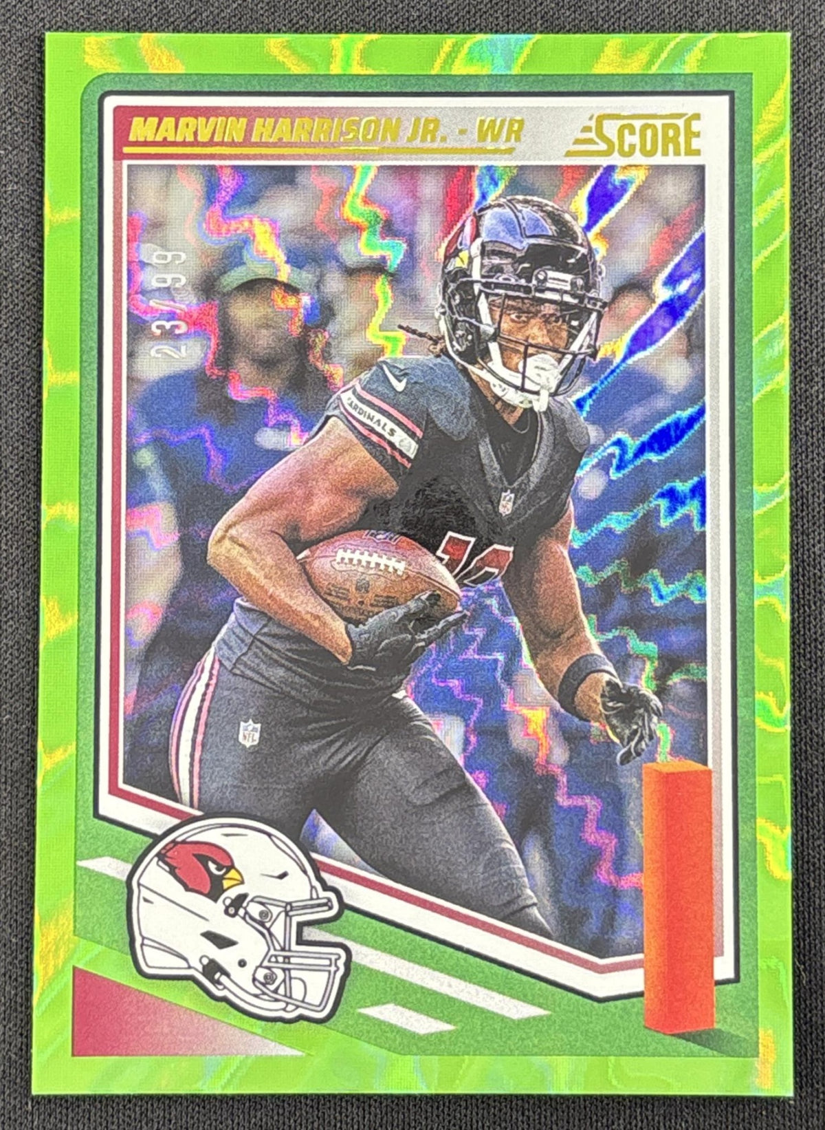 Marvin Harrison Jr. 2025 Panini Score Electric /99 Cardinals