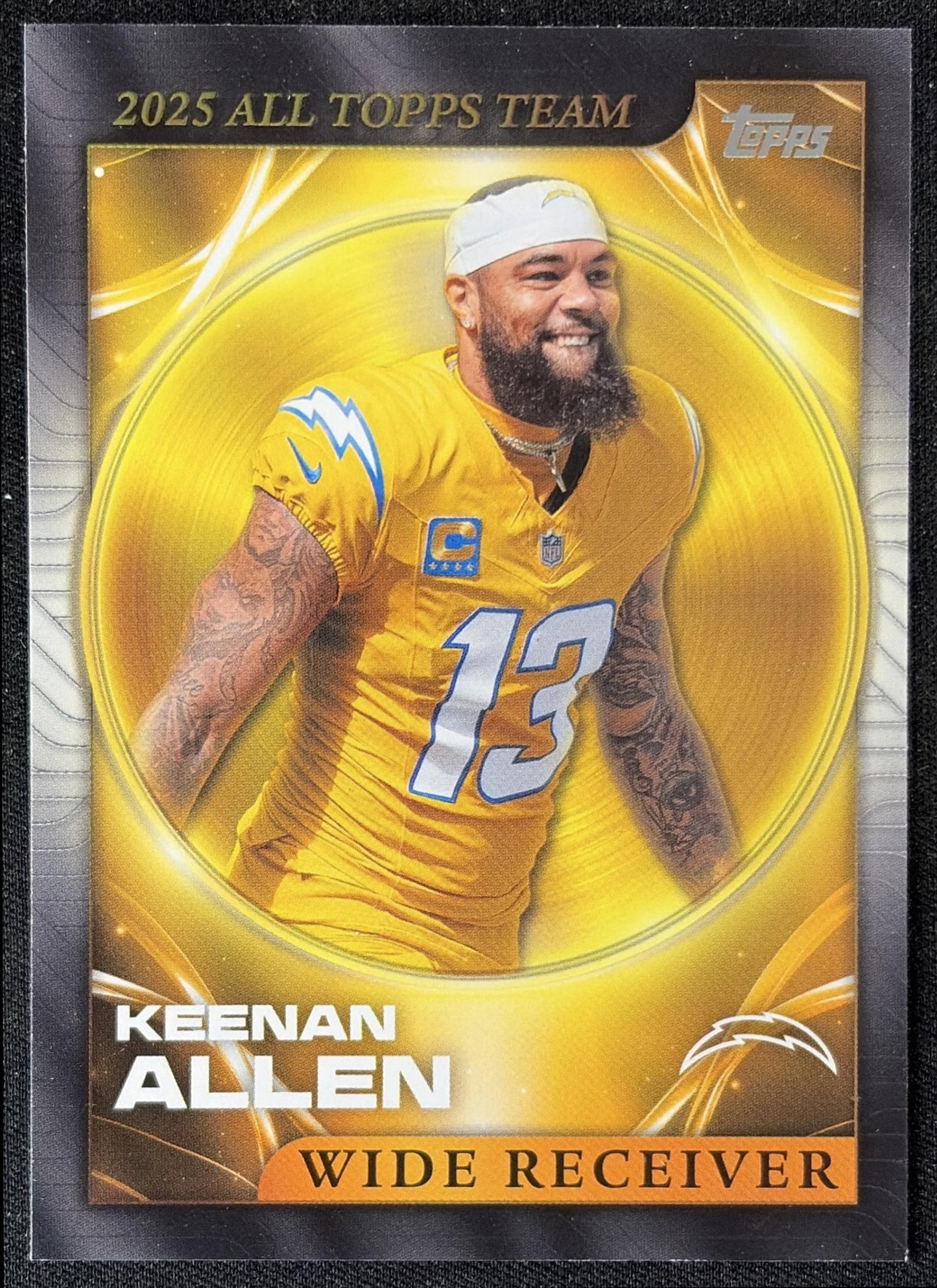 Keenan Allen 2026 Topps 2025 All-Topps Team Chargers front