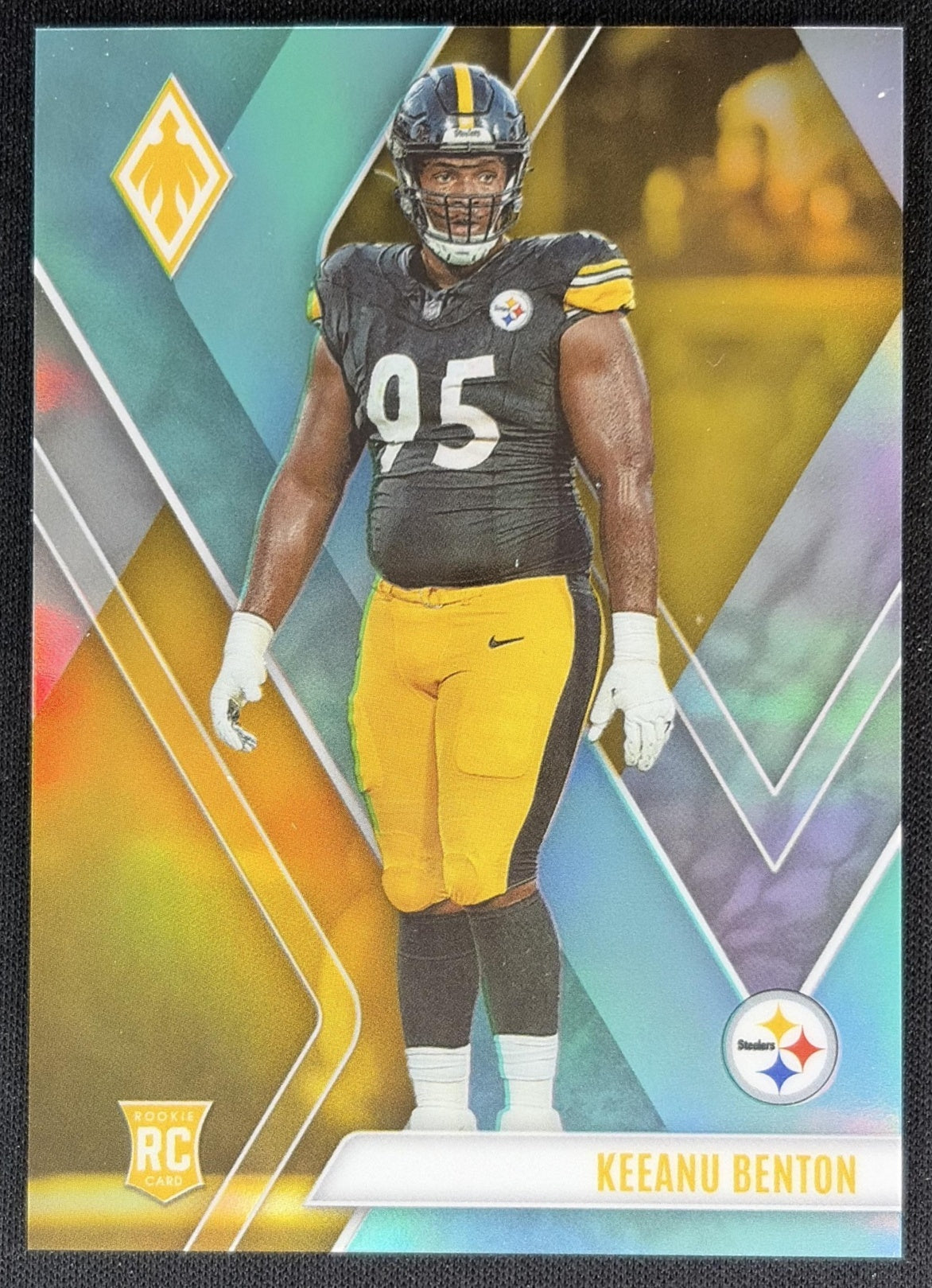 Keeanu Benton 2023 Panini Phoenix Teal /150 Steelers Sports Trading Cards