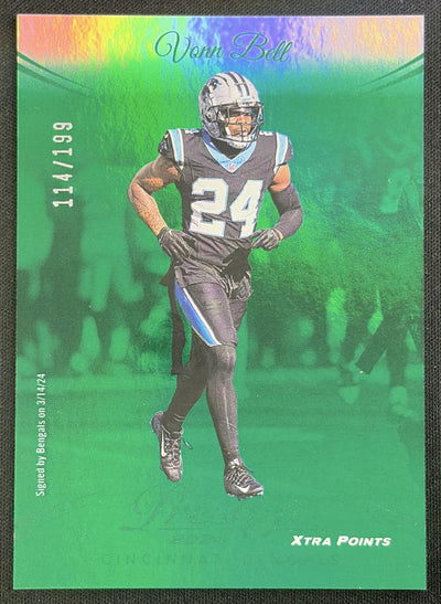 Vonn Bell 2024 Panini Prestige Green Premium Xtra Points /199 Bengals Sports Trading Card