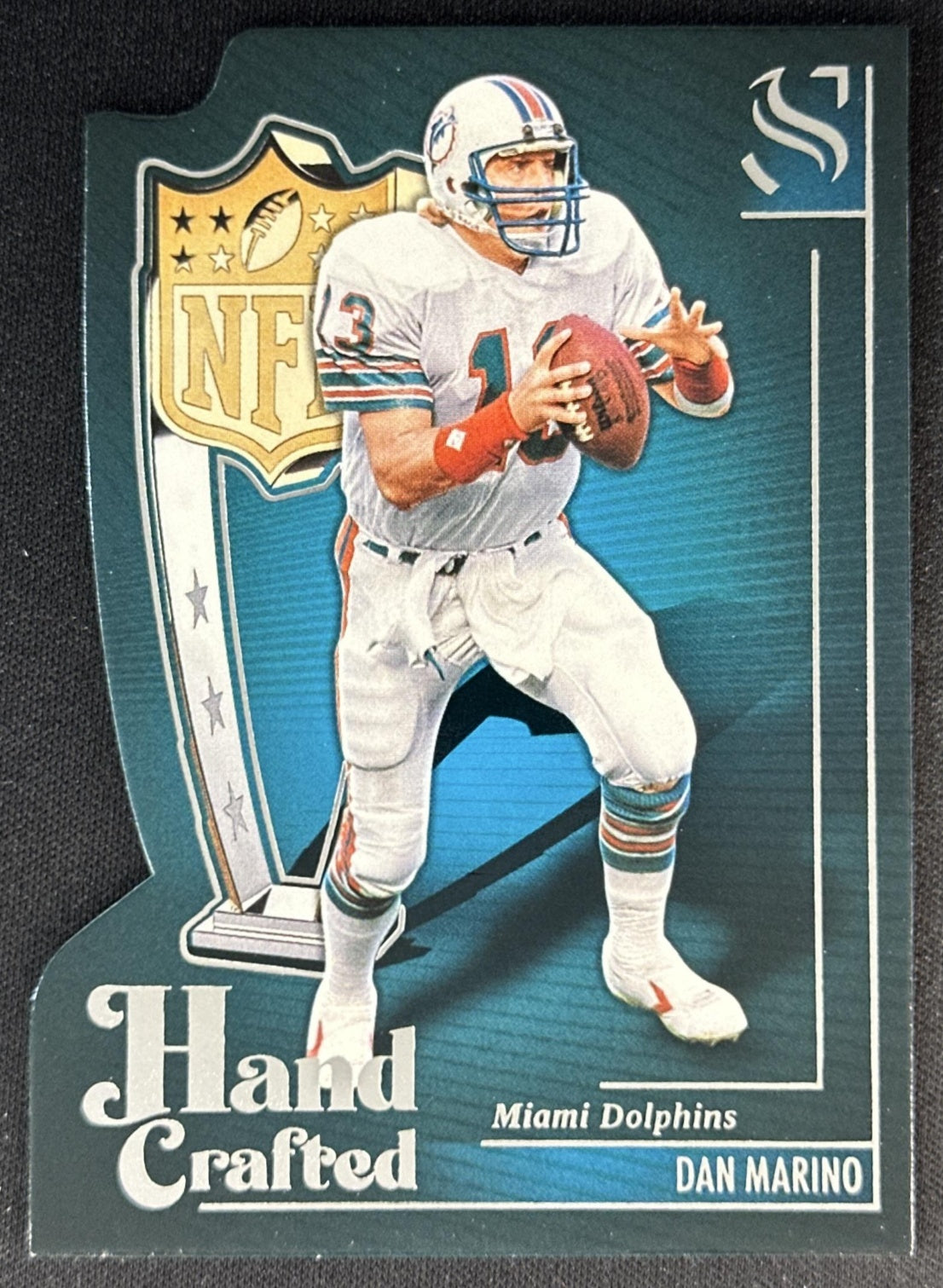 Dan Marino 2025 Panini Silhouette Hand Crafted MVP Dolphins