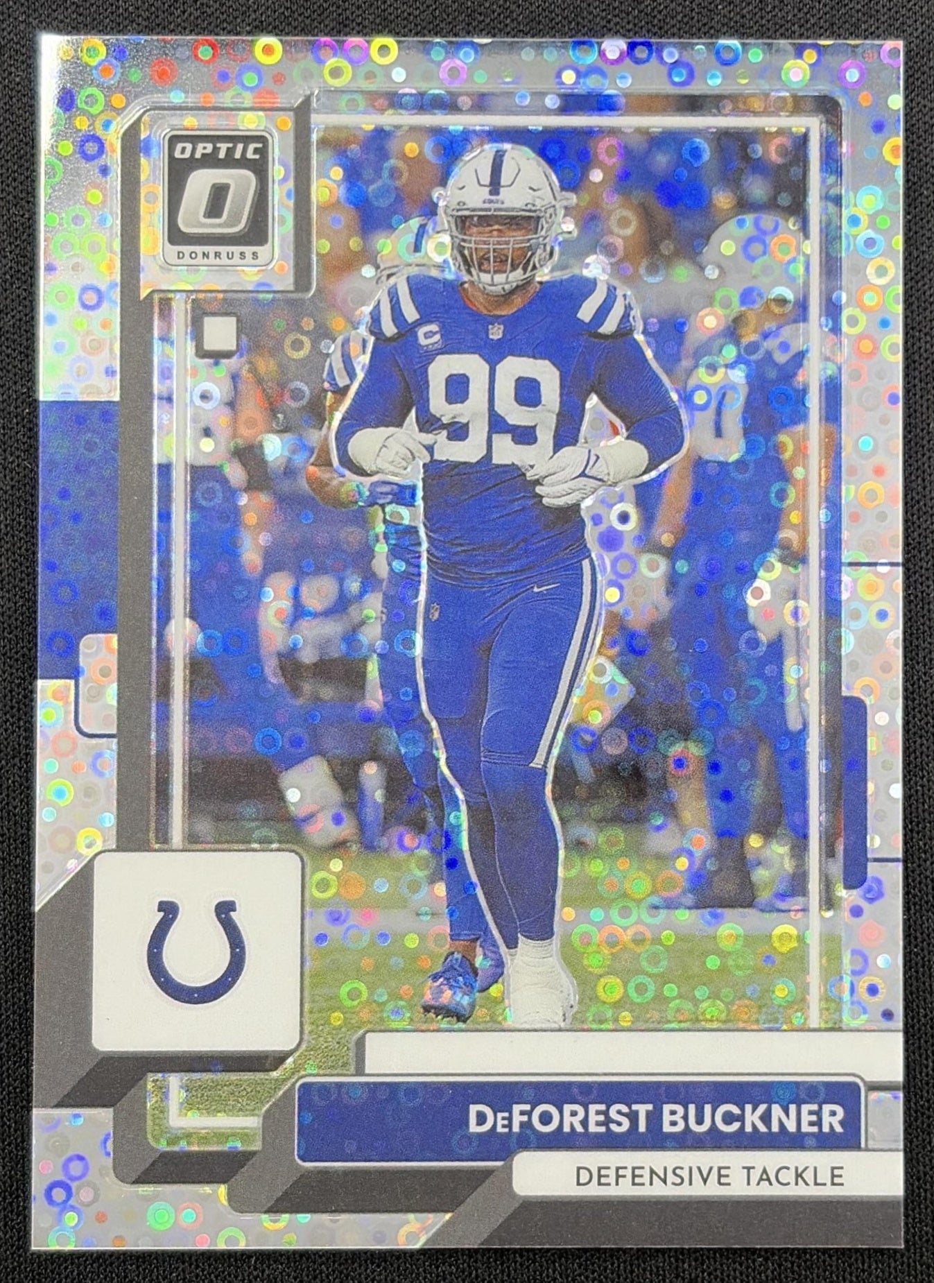 DeForest Buckner 2022 Panini Donruss Optic Silver Circles /125 Colts
