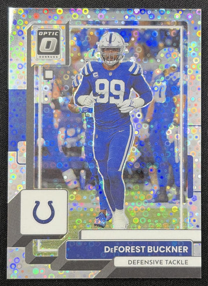 DeForest Buckner 2022 Panini Donruss Optic Silver Circles /125 Colts