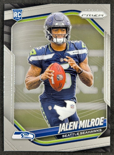 Jalen Milroe 2025 Prizm Seahawks Default Title Football Card