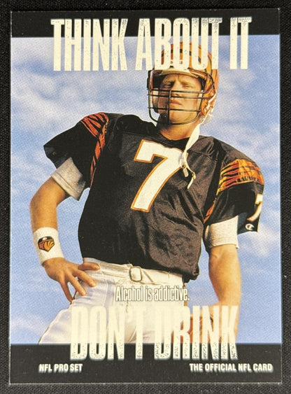 Boomer Esiason 1991 Pro Set Bengals Cincinnati Bengals Sports Trading Card