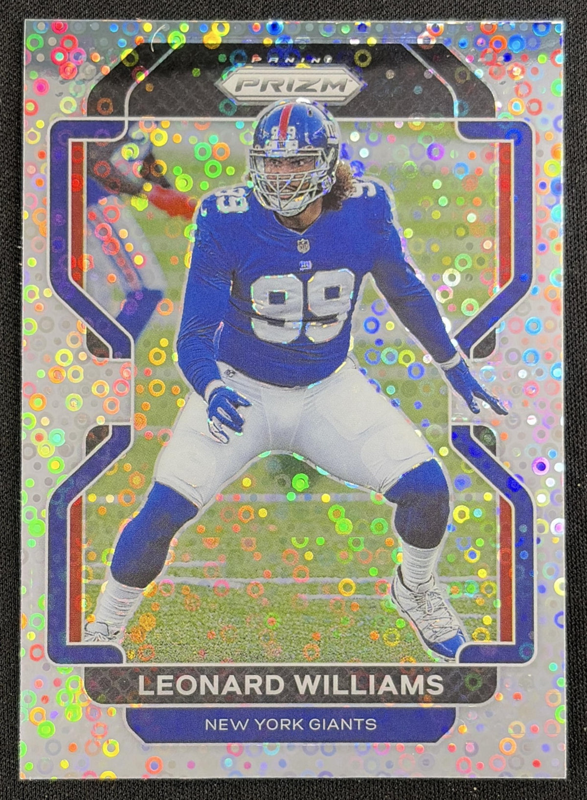 Leonard Williams 2021 Panini Prizm No Huddle Giants