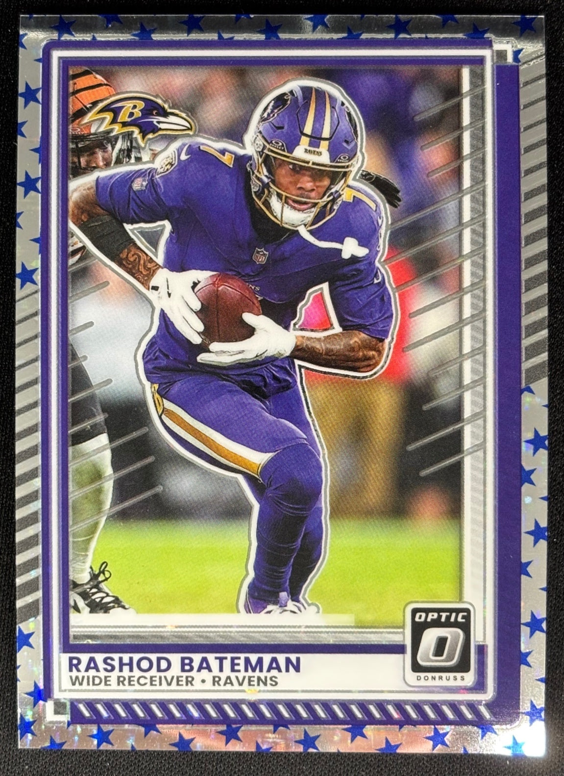 Rashod Bateman 2025 Donruss Optic Stars Prizm Ravens Default Title Football