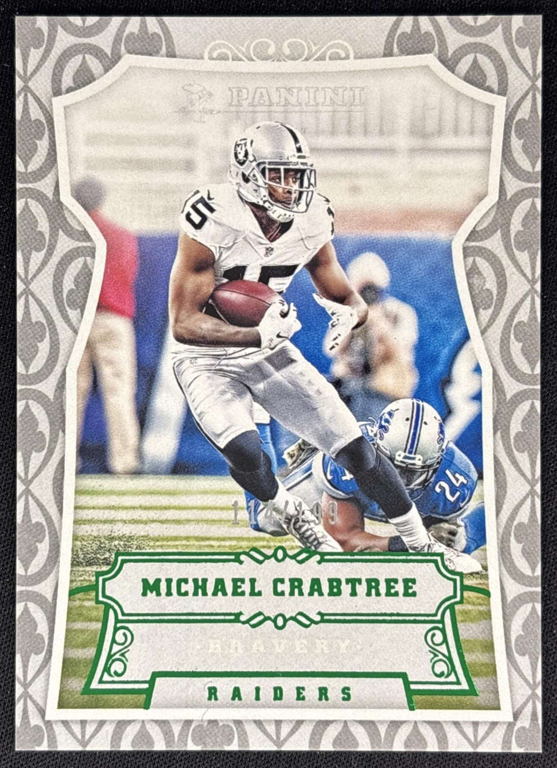 Michael Crabtree 2016 Panini /199 Raiders front