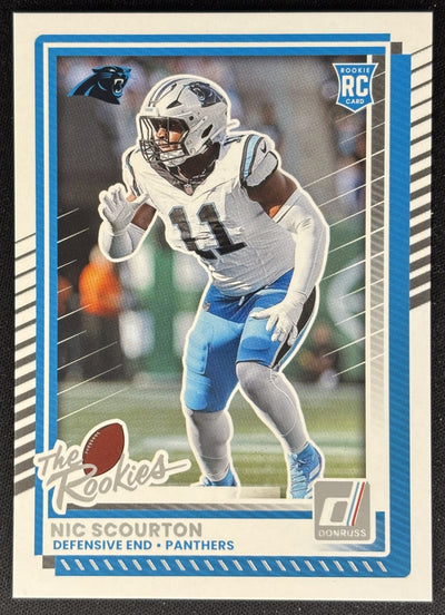 Nic Scourton 2025 Panini Donruss Rookies & Highlights Panthers Sports Trading Cards